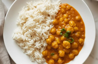 Chole Masala Chawal