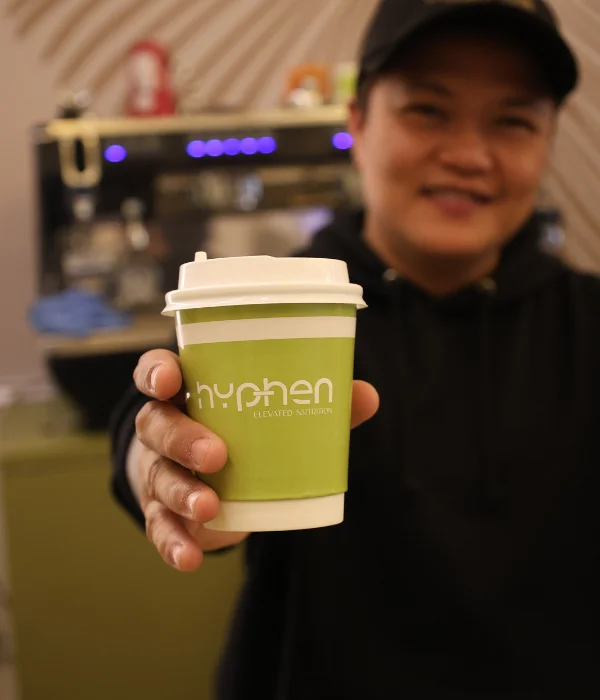 healthy cafe Dubai - Hyphen restaurant